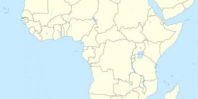 Mapa Svazijsko afrika